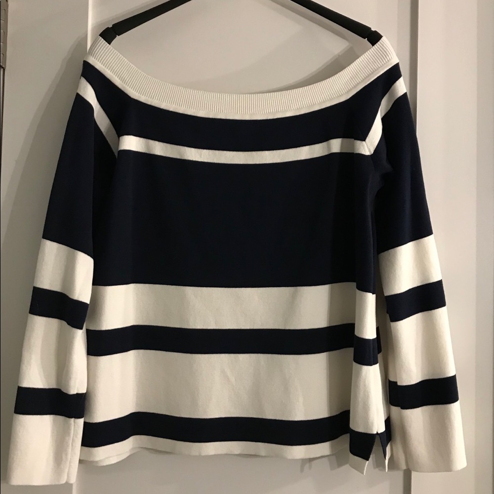 J Crew off the shoulder A line top